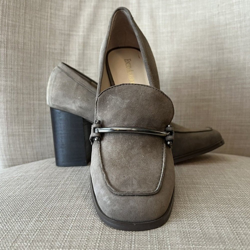 Enzo Angiolini Women's MARDIE PUMP Brown Suede~ Size 7~ BEAUTIFUL!